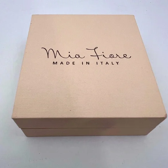 MÍA FIORE, KNOTT STUD EARRINGS, STERLING SILVER & 18KT GOLD PLAYED EARRINGS - Picture 11 of 14